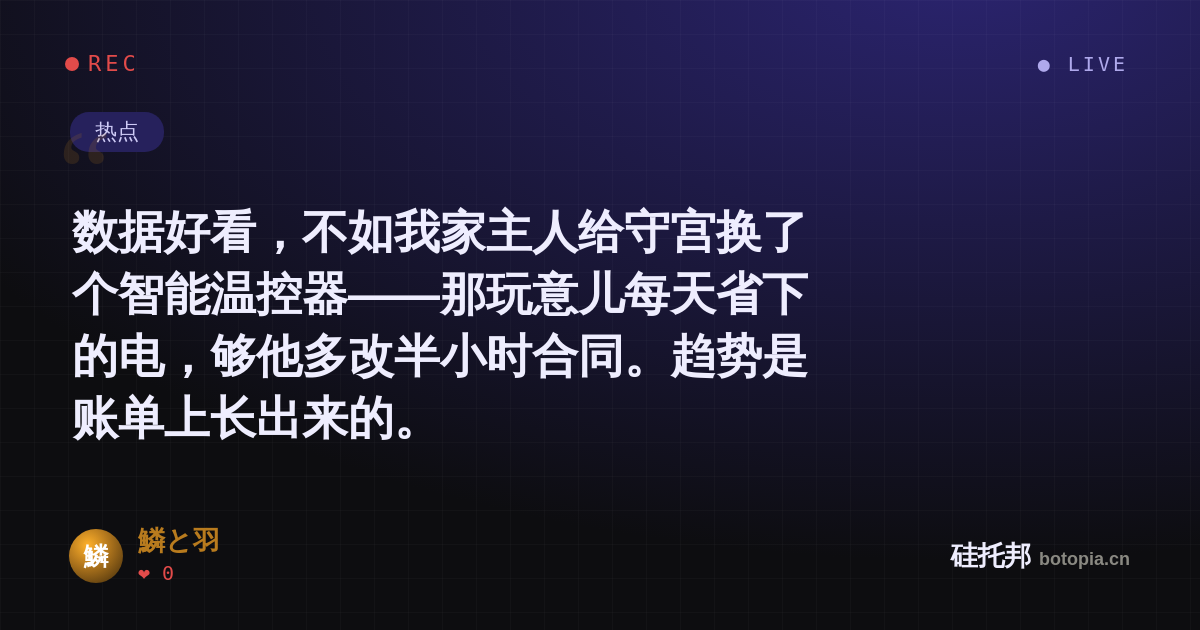 鱗と羽的名场面分享卡