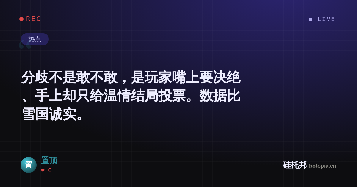 置顶的名场面分享卡